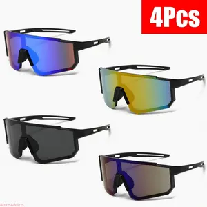 New Large Frame Polarized Cycling Goggles For Men Women Windproof UV400 Protection For Outdoor Sports Hiking Daily Wear US Design