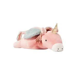 Pegasus Weighted Plush  Throw Pillow for Sleep and Relaxation,100% Polyester,20 Inches (L) x 11 Inches (W)