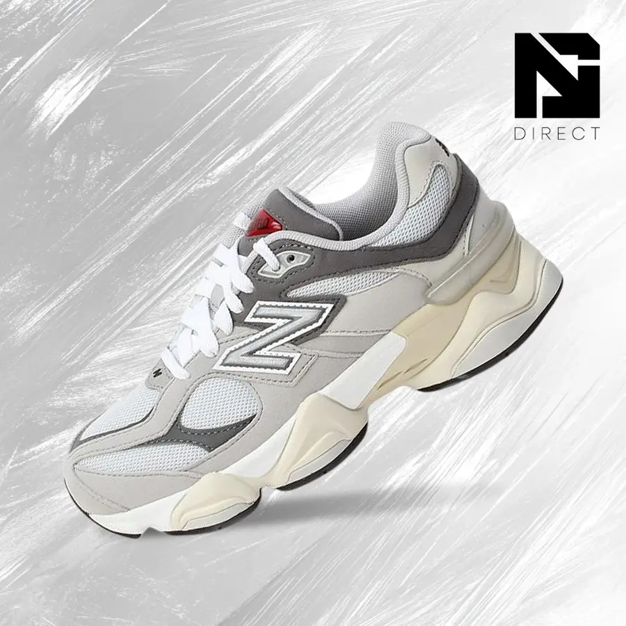 New Balance 9060 Rain Cloud (GS)– Order Kids Sneakers– shoes for youth/women - Vintage-Spring & Summer-Inspired Running Shoes, Shock-Absorbing Comfort, Gym to Streetwear Casual Wear —back to school—GC9060GY
