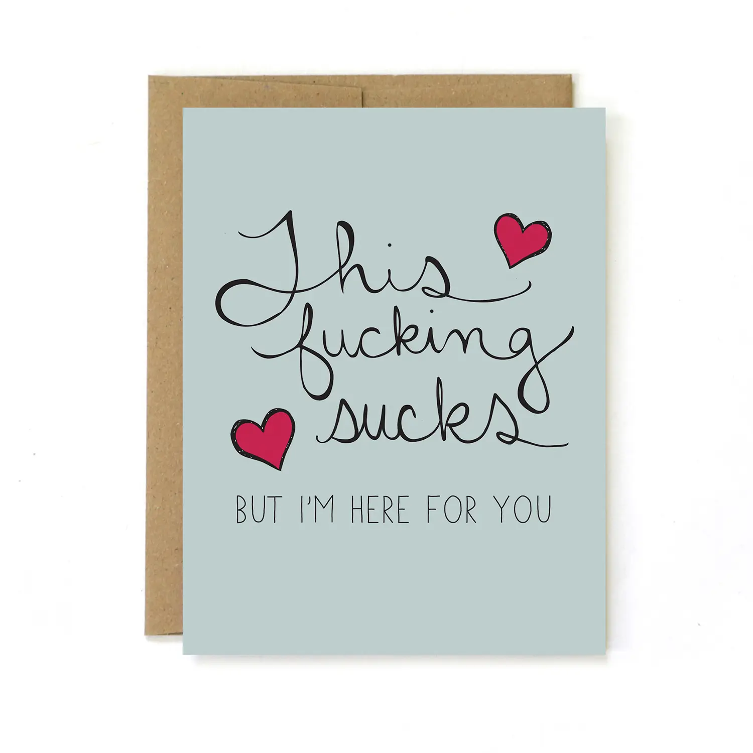 This Sucks Sympathy Card