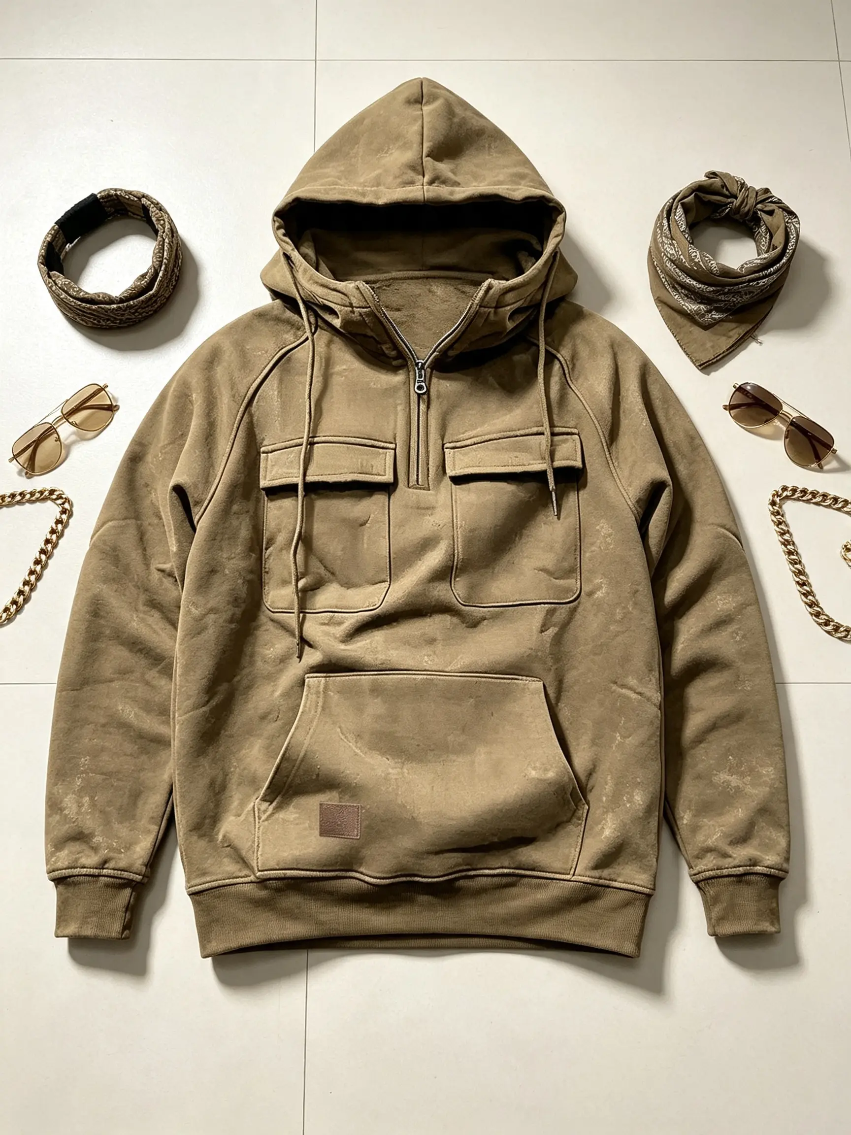 Cargo Hoodies For Men Tactical Sweatshirt Quarter ZipCargo Pullover Hoodies Workout Gym Men Fashion OutdoorHoodies, Man sweatshirts, Cargo Hoodies, hooded collar