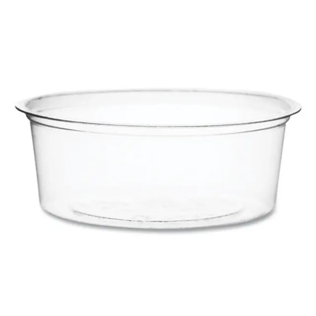 Vegware VEGCF7057 2 oz Plant-Based Compostable PLA Cold Portion Pot, Clear - Pack of 2000