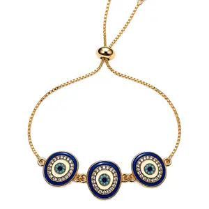 Adjustable Evil Eye Protection Bracelet