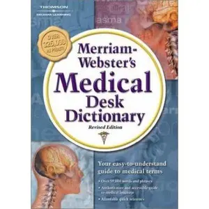 USED-Merriam Webster’s Medical Desk Dictionary, Revised Edition: Hardcover Edition by Merriam-Webster (Hardcover)