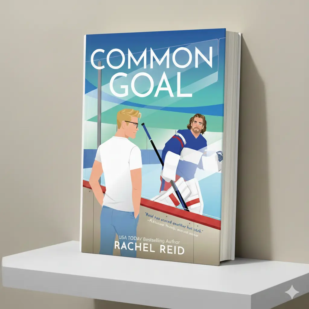 Common Goal Spicy Gay Hockey Romance Book MM SlowBurn Love