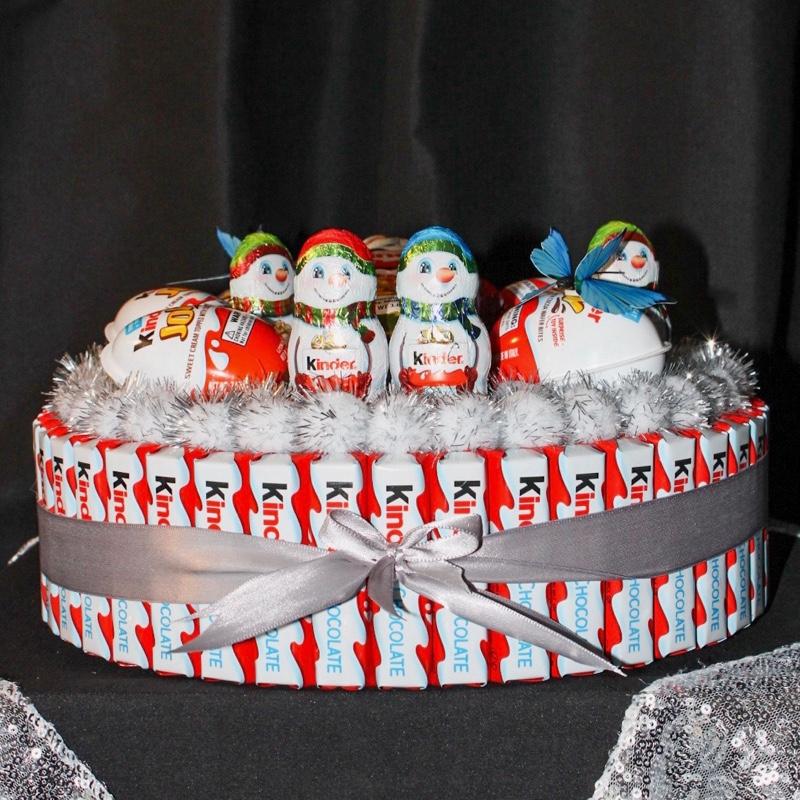 Kinder Snack Bonbon DessertKinder Chocolate Santa New Year & Christmas Gift for Kids Festive Sweet Treat