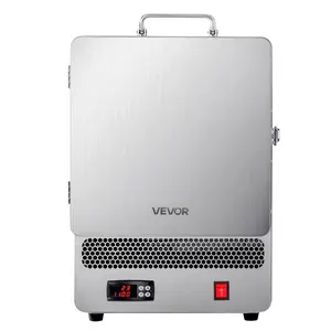 VEVOR Tabletop Kiln Melter, 1500W Electric Kiln, 2192 Max Temperature, Stainless Steel, Programmable Gold Melting Furnace for Wax Casting, Clay DIY, Metal Tempering, Glazing on Pottery, Silver