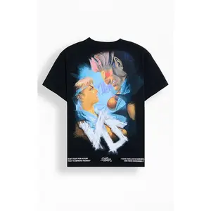 PacSun Men's Street Fighter Ryu Vs Akuma T-Shirt - Multicolor