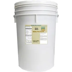 Rainy Day Foods Dehydrated Green Beans 5 Gallon 10 lb. Super Pail
