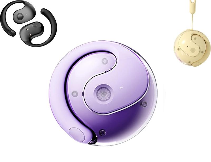 Hy-T26 X15 Pro Hanging Earphone Wireless Bluetooth 5.4, Wireless Earbuds Bluetooth Headphones, Stereo Noise Reduction High Sound Quality Ear Headphones