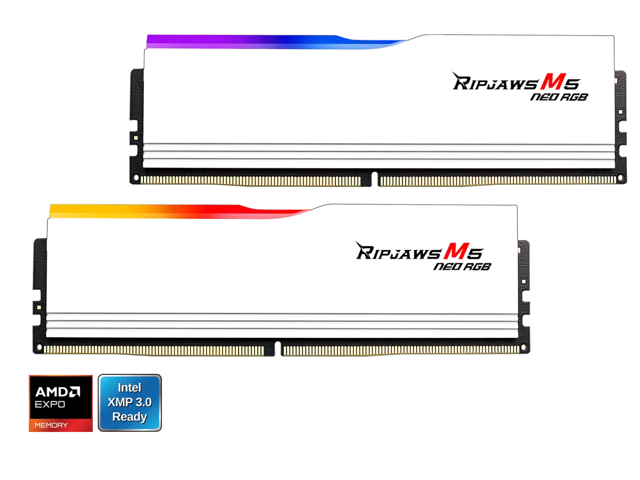 G.SKILL Ripjaws M5 Neo RGB Series 32GB (2 x 16GB) 288-Pin PC RAM DDR5 6000 (PC5 48000) Desktop Memory
