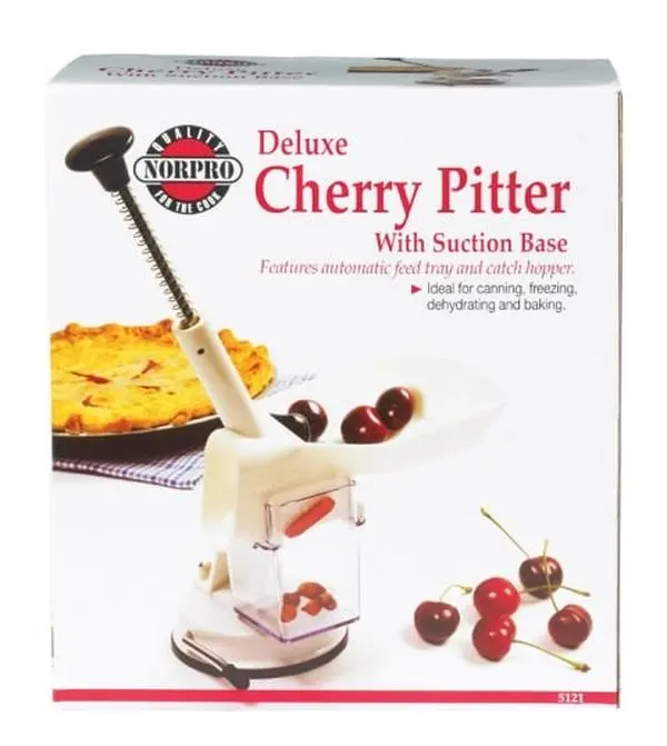 Norpro 5121 Deluxe Cherry Pitter with Suction Base