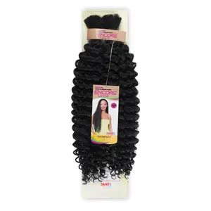 Janet Collection Human Hair Crochet Braids Encore La Vie French Deep Bulk (18-24")