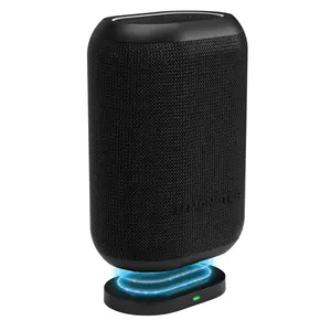 Monster DNA One Portable Bluetooth Speaker, Loud Speaker with 360 Bass Sound and 10W Wireless Charging Pad, IP67 Waterproof- Indoor and Outdoor Use