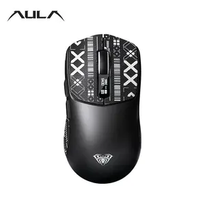 Aula Wolf Spider Sc580pro Gaming Mouse, Smart Screen, Wired/wireless Tri-Mode, 500mah Battery, Ergonomic Design, Compatible with Windows/MAC/iOS, Computer Notebooks Are Suitable For Office Use, Gaming Accessory