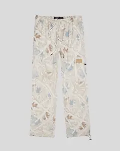Brooklyn Cloth Stick Camo Cargo Pant – Durable Cotton-Spandex Blend, Streetwear Style, Relaxed Fit, Available in Multiple Sizes
