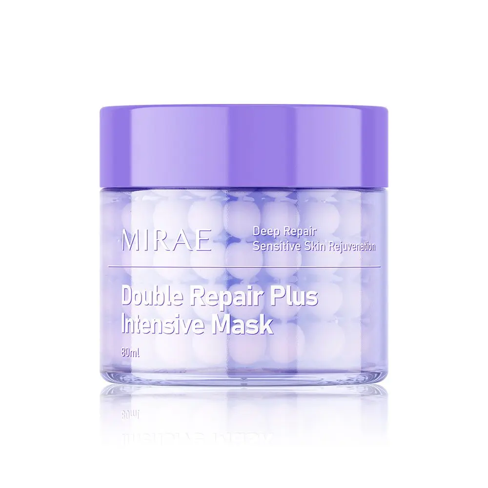 Intensive Skin Repair Capsule Face Mask - Gentle, Dual-Layer Gel & Cream Texture for Sensitive Skin, 80ml, Cream Texture Face Masks, Overnight Face Masks