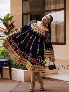 African woman traditional gown