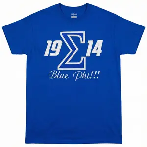 Phi Beta Sigma 1914 “Blue Phi!!!” Tee