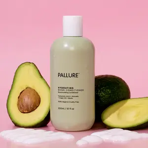 Pallure Save Our Strands Hydrating Bond Conditioner for dry and damaged hair - Made for all hair types, Made with Avocado, Argan Oil, Biotin, Rosemary and Hyaluronic Acid to enhance hair growth and health