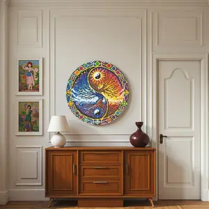 Night & Dusk Pixel Art Puzzle Building Set, 5323pcs Creative Decoration, Perfect Gift for Birthday/halloween/festivals, Desk Decor Animal Theme