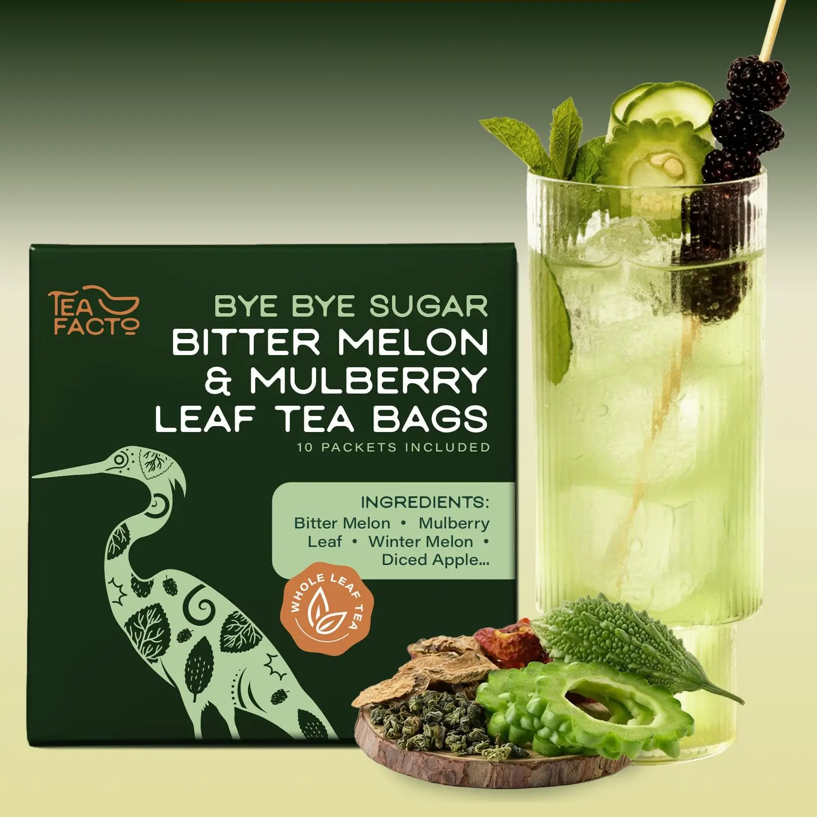 Bye bye Sugar Bitter Melon Tea