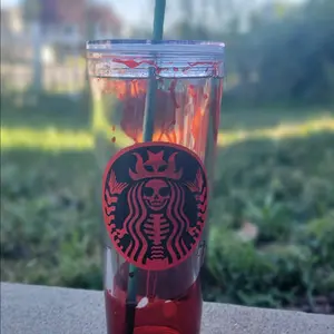 Starbucks blood drip tumbler