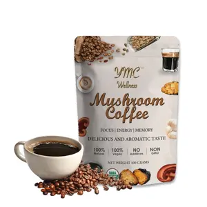 Mushroom Coffee Sugar Free Organic Beverage Natural Drink health tea Mushroom Coffee Sugar Free Organic Beverage Natural Drink health tea