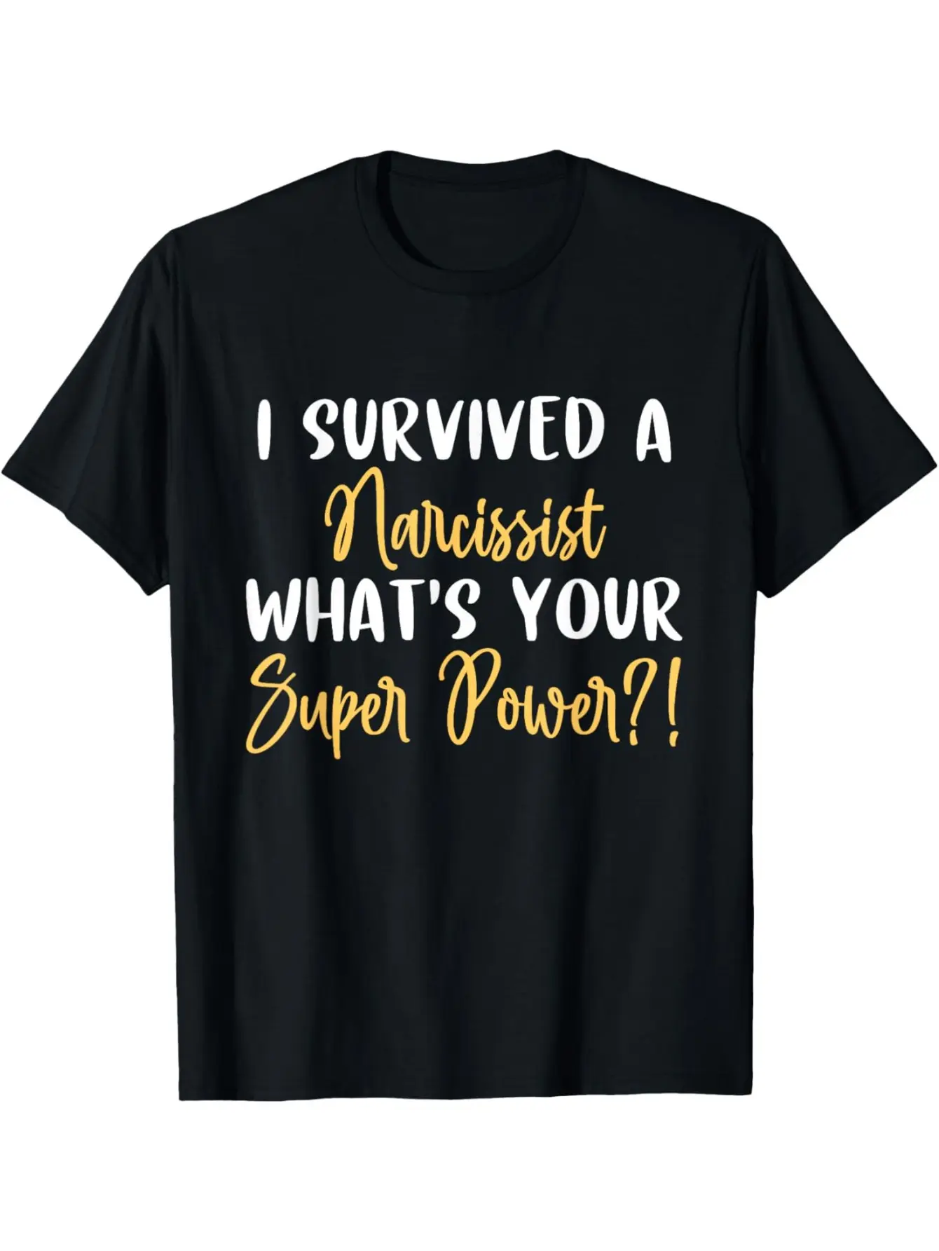 T-Shirt for a Narcissist Divorce Celebration, 180G unisex soft cotton short sleeve t shirt, vintage graphic casual tee for men women teens, perfect birthday holiday gift for camping travel gym daily street  wear