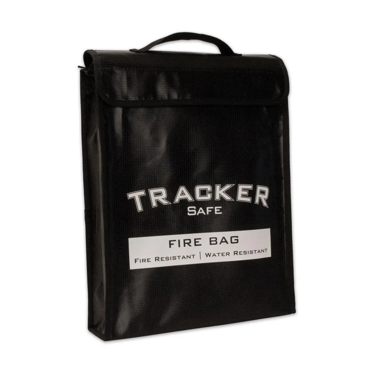 212 MAIN FB1512 Tracker Safe Fireproof Storage Bag, 15x12x4in, Silicone Coated Fiberglass Middle Layer, Aluminum Foil Inner Layer, Cloth Hook, Up to 1022 Deg F Resistance, Zippered Closure, Travel Storage for Office Safes & Important Papers