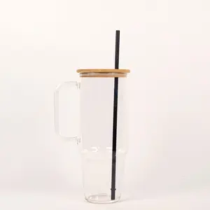 Black OR White Plastic Straw for 40oz, 32oz Tumblers