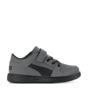 Little Kid's Puma Rebound Layup Lo NBK V PS Cool Dark Grey-Black-Black (391773 02)