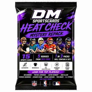 DM Sportscards 15 Card Sports Mystery Pack | Rookies, Hits & Chase Cards