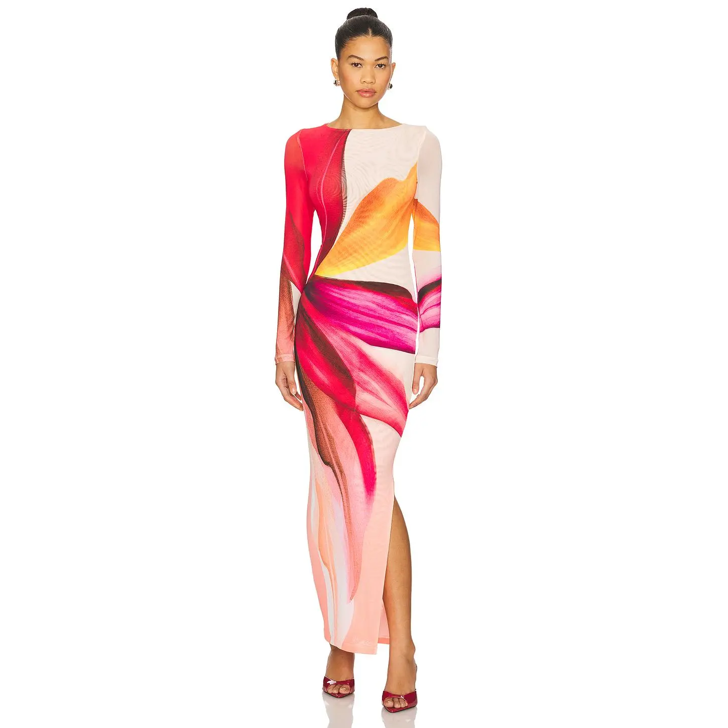 AFRM x REVOLVE Phyll Spring Lotus Dress in Multi