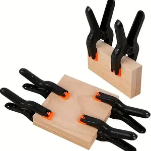 2-inch Grip Plastic Spring Clamp, Photography Background Cloth Clips, Woodworking Clamp, Model Part Bonding Aid Clamp, Perfect for DIY Woodworking Projects, Home