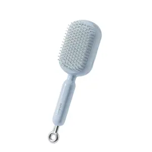 Retractable Massage Brush, 1/2/3 PCS Retractable Cushion Massage Comb, Self Cleaning Hair Brush, Anti-Static Detangling Scalp Comb for Men Women, Smooth Cleaning Hair Comb, Scalp Massager for Wet Dry Curly Thick Hair, Travel & Home Use, Detangler Brush