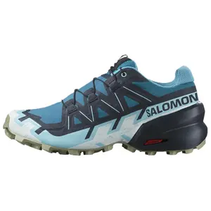 Salomon Speedcross 6 Women's Low-Top Trail Running Shoes with Soft Comfort, Slip-Resistant, and Durable Design in Blue Trending Shoes, House White Official Shoes to Get / Maison Mihara