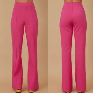HIGH WAIST FASHION PANTS - ZIPPER IN THE BACK