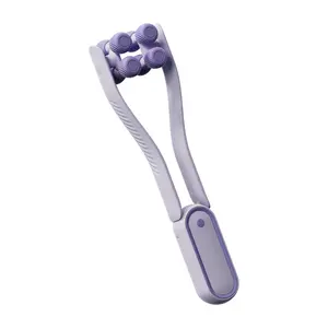 Portable Facial Massage Roller, Manual Face Massager for Jaw & Neck, Low Allergy Plastic Tool, Reduces Double Chin, Relieves Muscle Tension