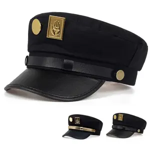 Unisex Wonderful Adventure Palm Badge Military Hats Flat Top Baseball Caps For Women Outdoor Sports Cadet Sunscreen Hat