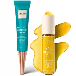 Onsen Secret – Nail & Cuticle Reboot Duo | Hydrate, Strengthen & Revive Nails & Cuticles