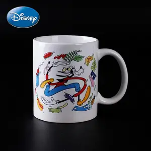 1PC Mickey Mouse Ceramic Mug Disney Officially Licensed Classic Character Design Perfect for Breakfast Coffee Water Cup Home Office Kitchen Christmas Festival Birthday Gift