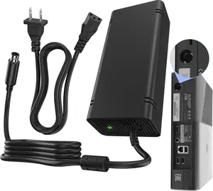 RUNTOGOL AC Adapter for Xbox 360E Console,115W Brick with Cord,Replacement Power Brick for Xbox  Console(Not Fit for Xbox360 Slim/Xbox360 Console) Game Console
