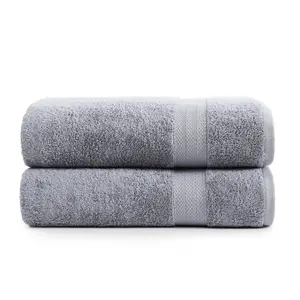 LANE LINEN Bath Sheet & Towel Set, 100% Cotton, Premium Super Soft Fluffy Plush, Quick Dry Extra Large Highly Absorbent Bathroom Towel Spa Quality