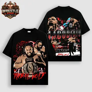 Jacob Fatu - The Samoan Werewolf WWE Wrestling Premium Cotton Long Sleeve Shirt, T-Shirt, Jacob Fatu Wrestling Fan Gift, SmackDown Graphic Tee Shirt, WWE Fan Shirt
