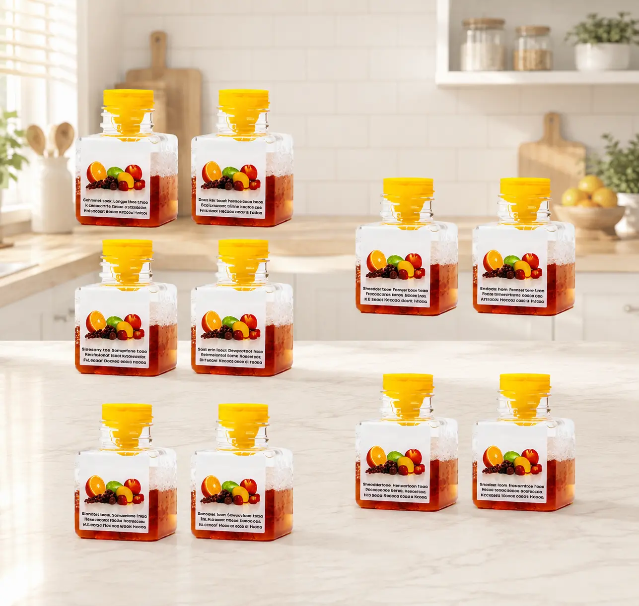 2/5/10Pcs Fruit Fly Traps for Indoors, Highly Effective Fruit Fly Catcher for Indoor Use for Home & Kitchen, Kid & Pet Friendly, Summer Use