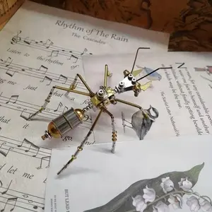 DIY Mechanical Ant Model Kit, Creative High-Difficulty Handmade Art, Perfect Gift for Holidays, No Batteries or Glue Included