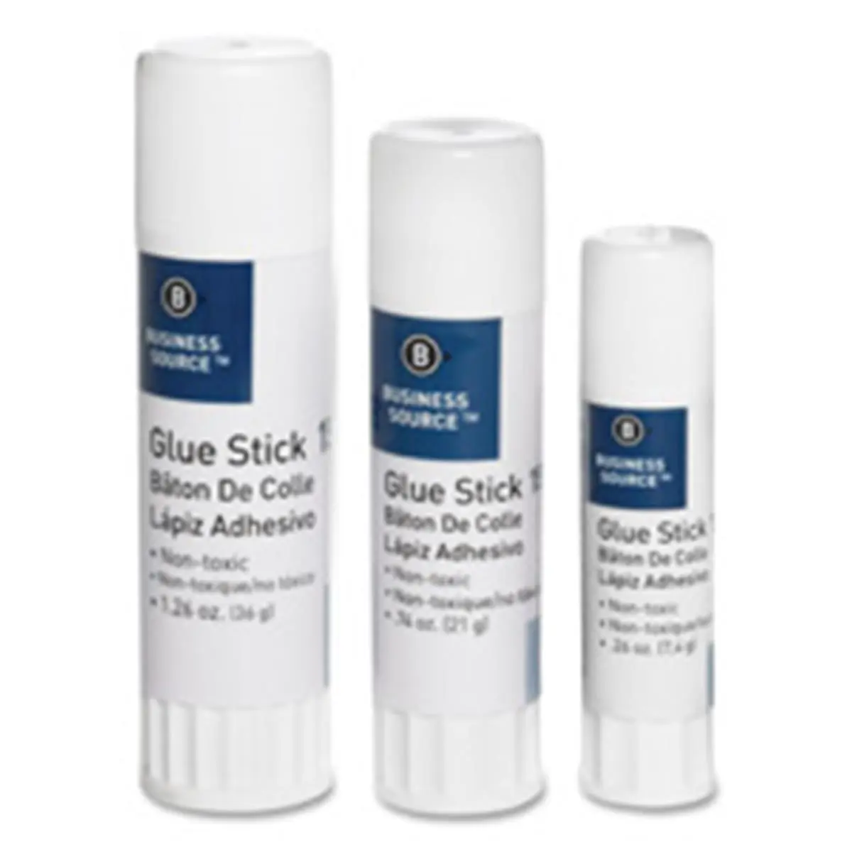 212 MAIN Permanent Solid Stick Adhesive - 1.26oz Twist-Up Tip, BSN15788PK, Bonds Cardboard, Residue-Free Wash-Out Formula for Fabric