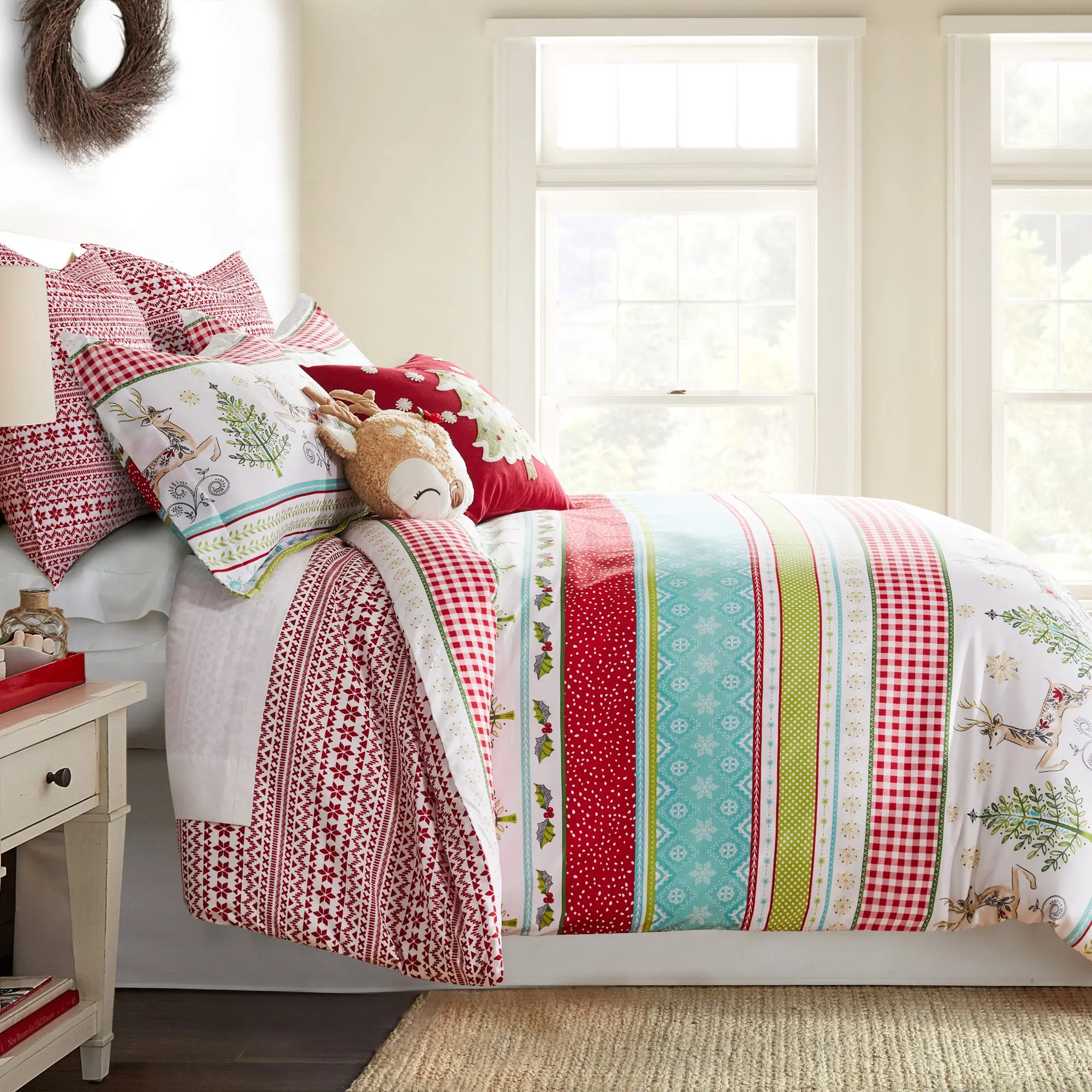 Merry & Bright Comet & Cupid Comforter Set