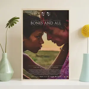 Bones and All Movie s Poster, HD Poster print, Vintage Poster, Art Collectibles, Home decoration, Wall Art, Un